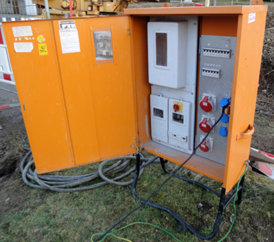 Baustromkasten bei Elektro-Installationen Matthias Apel in Erfurt