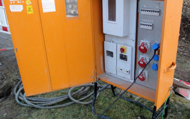 Baustrom bei Elektro-Installationen Matthias Apel in Erfurt
